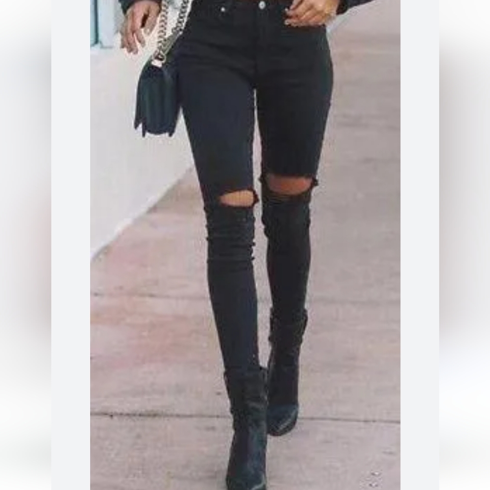 AE Black Jeggings